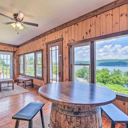 Watkins Glen Lakeview Cottage With Waterfall! Eksteriør bilde