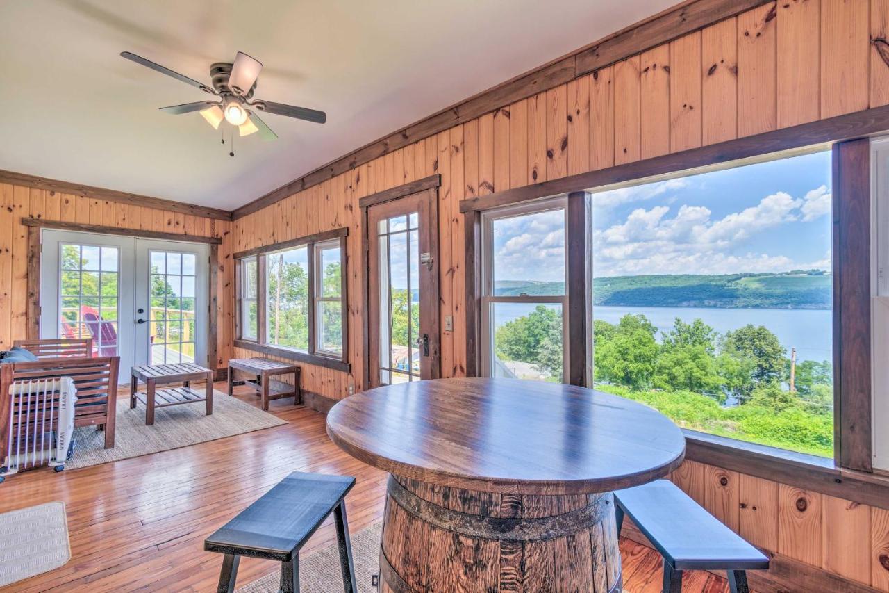 Watkins Glen Lakeview Cottage With Waterfall! Eksteriør bilde
