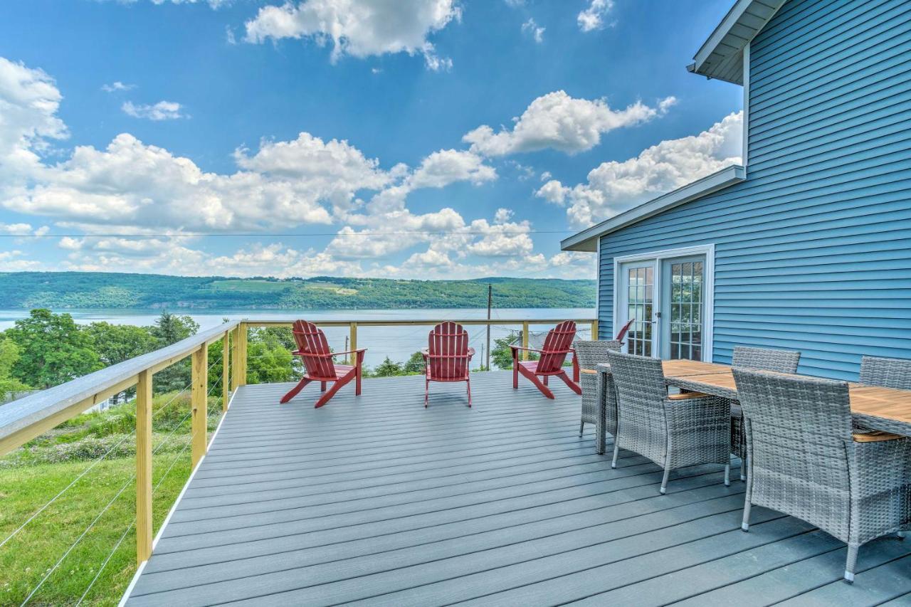 Watkins Glen Lakeview Cottage With Waterfall! Eksteriør bilde